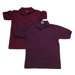 Set of 2 School Polo Shirts